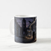 Mug Dark Gothic Raven 'Que Ton Nom Soit Sanctifié' (Devant gauche)