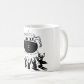 Mug Dark Lord Coffee, Adorez le café (Devant droit)