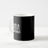 Mug Dark Mega Trump 2024 Mega Never Surrender (Devant gauche)