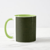 Mug Dark olive textured (Gauche)