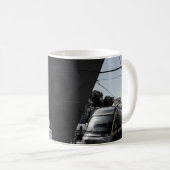 Mug Dark porto train picture (Devant droit)