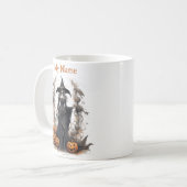 Mug Dark Shadow Queen : Halloween Witch Customisée Cou (Devant gauche)