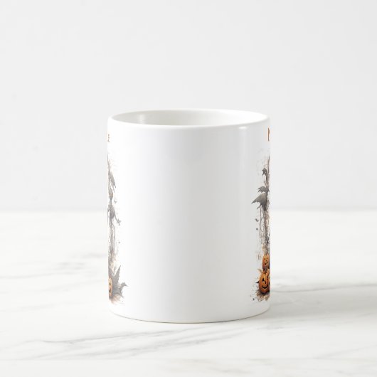 Mug Dark Shadow Queen : Halloween Witch Customisée Cou (Centre)