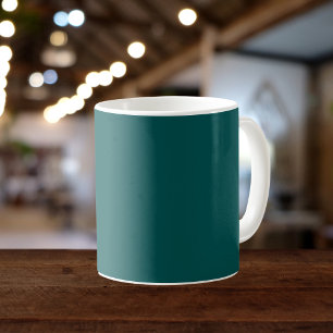 Mug Dark Teal Solid Color