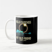 Mug Darkness My Friend Funny Solar Eclipse 2024 Avril (Gauche)