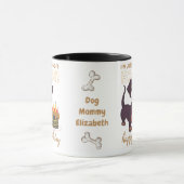 Mug Darling Dachshund Chien Funny MOM ou papas Anniver (Centre)