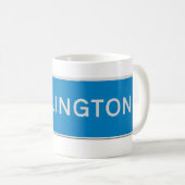 Mug Darlington Road sign (Devant droit)