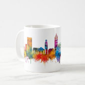 Mug Darmstadt Germany Skyline (Devant gauche)