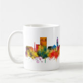 Mug Darmstadt Germany Skyline (Gauche)