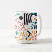 Mug d'art Abstrait (Devant droit)