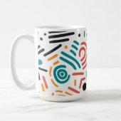 Mug d'art Abstrait (Gauche)