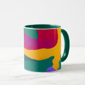 Mug d'art Abstrait coloré par Beth Stafford (Devant droit)
