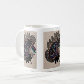 Mug d'art abstrait de Robert Vincent Peters (Devant gauche)