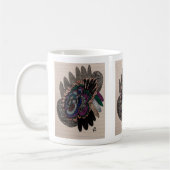 Mug d'art abstrait de Robert Vincent Peters (Gauche)