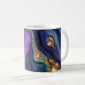 Mug d'art Abstrait d'Iridescente (Devant droit)
