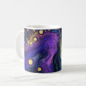 Mug d'art Abstrait d'Iridescente (Devant gauche)