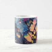 Mug d'art Abstrait d'Iridescente (Centre)