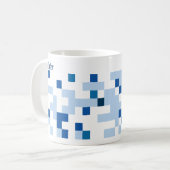 Mug d'art Abstrait - Hiver (Devant gauche)