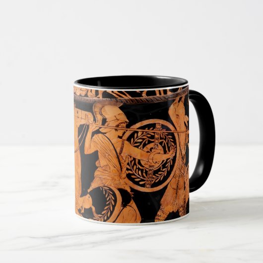 Mug d'art classique grec ancien (Devant droit)