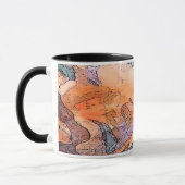 Mug d'art coloré et dépaysant avec un habillage no (Gauche)