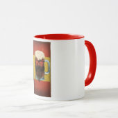 Mug d'art de la bière à Hipster (Devant droit)
