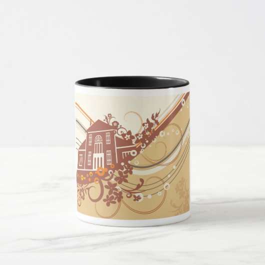 Mug d'art de maison (Centre)