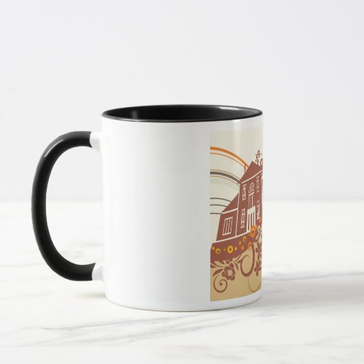 Mug d'art de maison (Gauche)