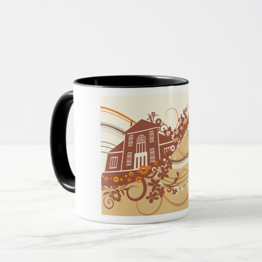 Mug d'art de maison (Devant gauche)