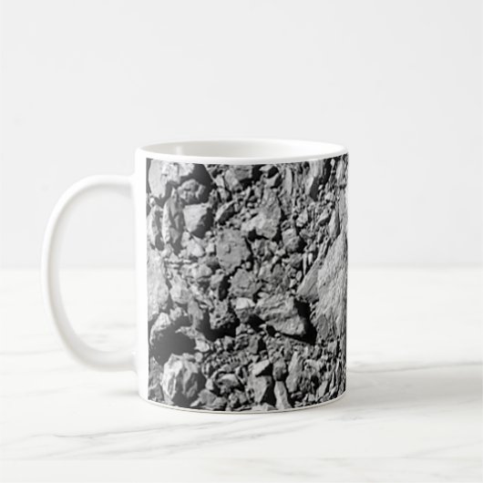 Mug DART Dimorphos Asteroid Moonlet Surface (Gauche)