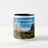 Mug d'art fin — Yosemite - Voir différemment (Centre)
