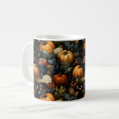 Mug d'art floral citrouille (Devant gauche)