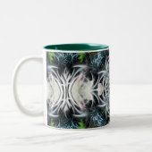 Mug d'art fractal Aum magique (Gauche)
