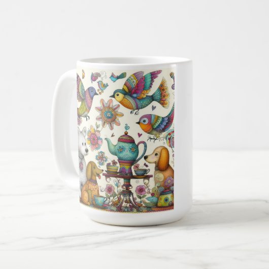 Mug d'art lunatique (Devant gauche)