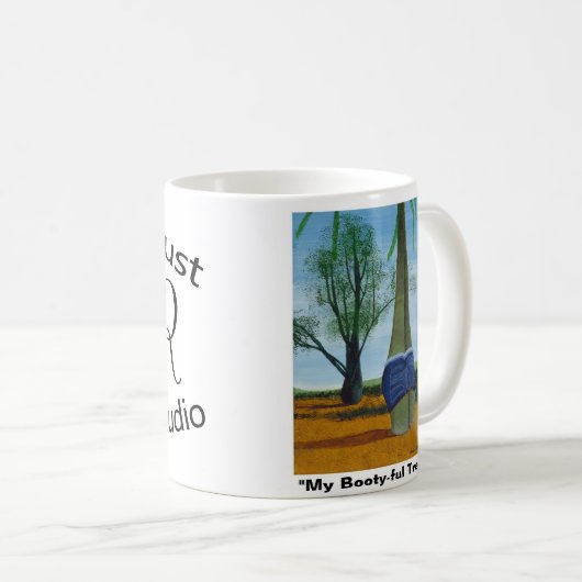 Mug d'art "My Booty-ful Tree" (Devant droit)