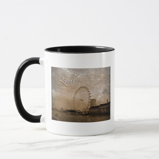 Mug d'art oculaire londonien (Gauche)