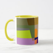 Mug d'art pop coloré rétro (Gauche)