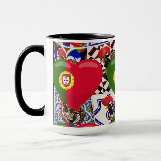 Mug d'art populaire portugais (Gauche)