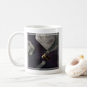 Mug Dart Spacecraft Et Le Liciacube Avant Impact