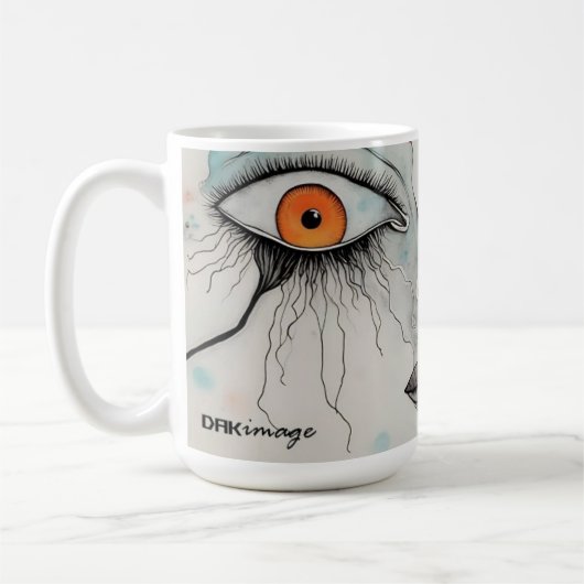 Mug d'art "Témoin silencieux" par DAKimage (Gauche)