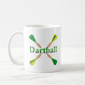 Mug Dartball Vert et Or (Gauche)