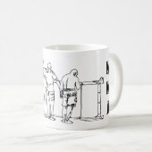 Mug d'arts martiaux mixtes mixed martial art par A (Devant droit)