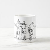 Mug d'arts martiaux mixtes mixed martial art par A (Centre)