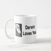 Mug Darwin vous aime 2 (Gauche)