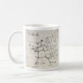 Mug darwin's notebook (Gauche)