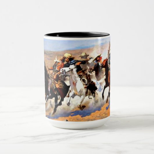 Mug Dash pour le bois, Frederic Remington (Centre)