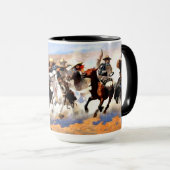 Mug Dash pour le bois, Frederic Remington (Devant droit)