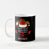 Mug Dasher Dancer Prancer & Bourbon Christmas Holi (Gauche)
