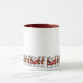 Mug Dasher, danseur, Prancer, Père Noël ? (Centre)