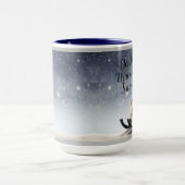 Mug "Dashing through the Snow !" Café/Boue de thé (Centre)