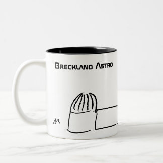 Mug d'Astro Breckland blanc (avec texte)